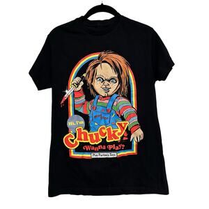 Chucky Graphic tee size small black